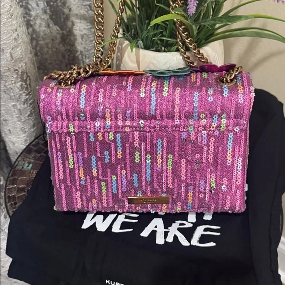 Kurt Geiger London Medium Kensington Daisy Convertible Shoulder Bag - Picture 5 of 16